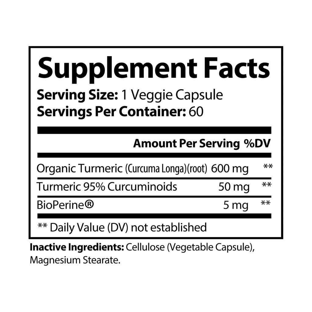 Renew Relief™ — Turmeric with BioPerine® (60 Capsules)