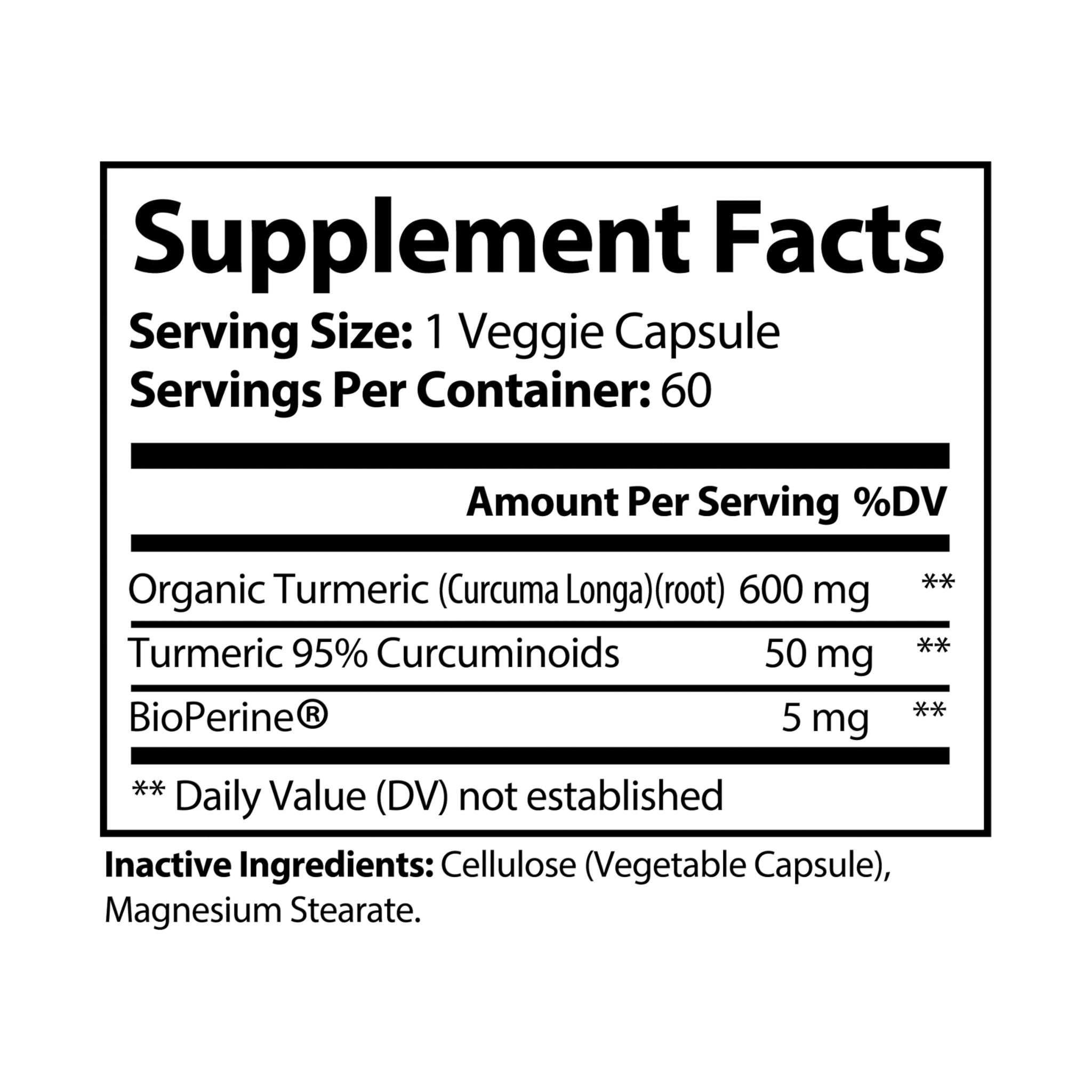 Renew Relief™ — Turmeric with BioPerine® (60 Capsules)