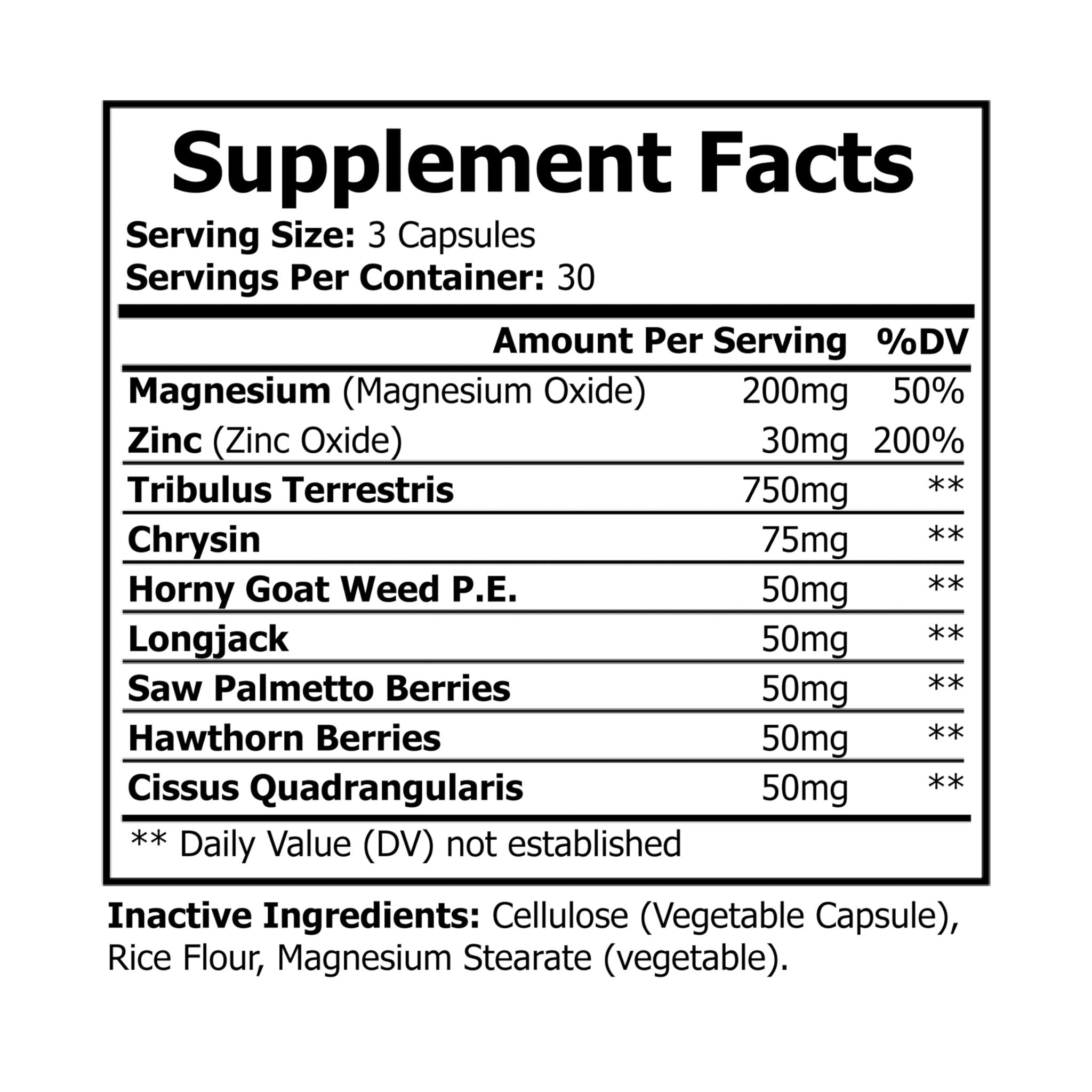 Core Balance™ — Magnesium + Zinc Complex (90 Capsules)