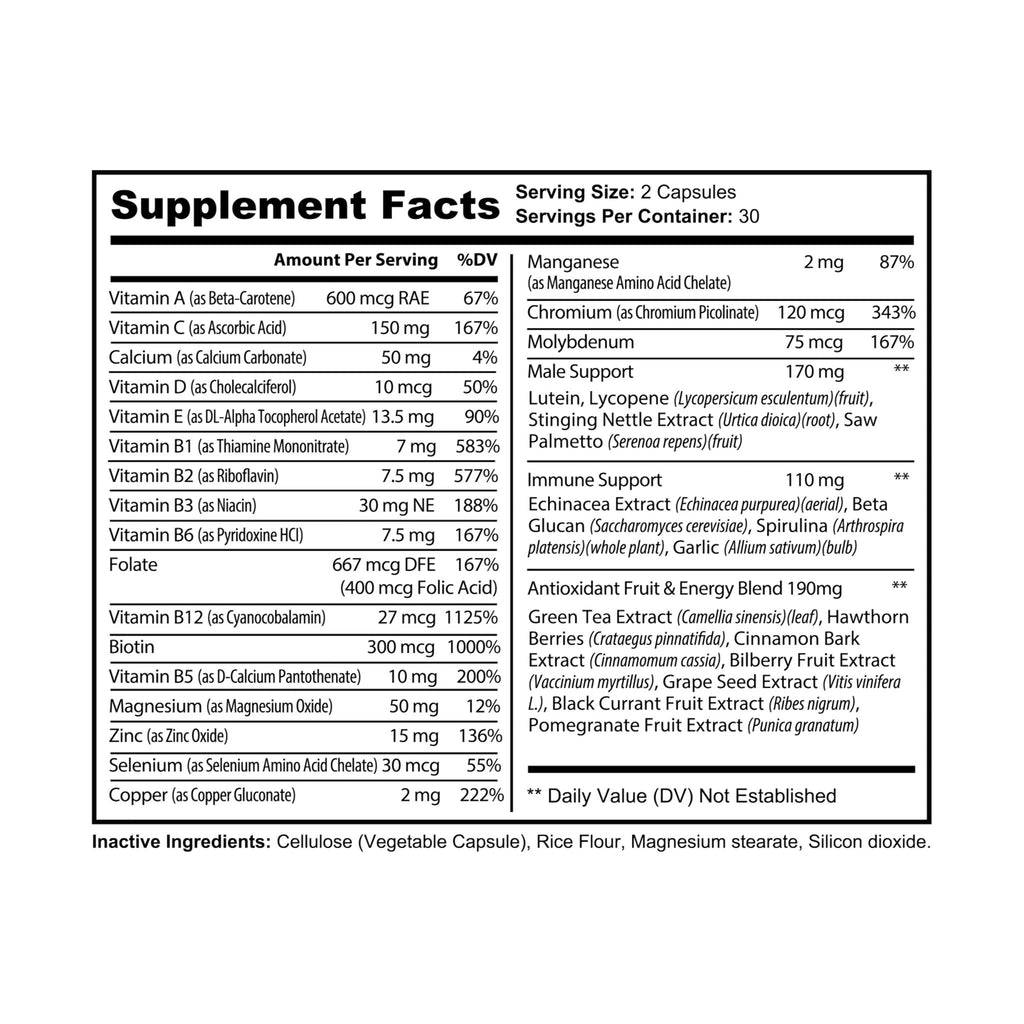 Complete Balance™ — Multivitamin for Men (60 Capsules)