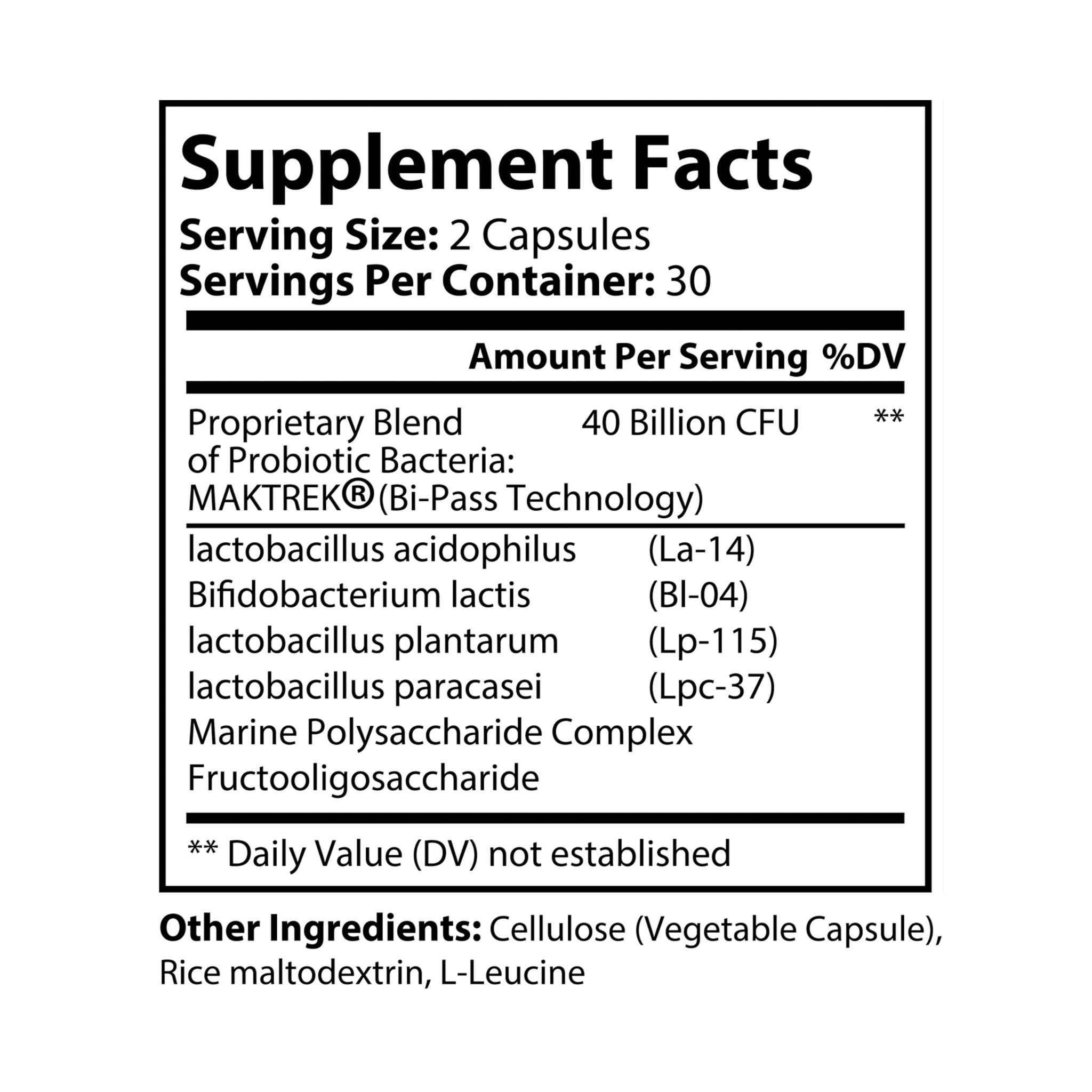 Bio Restore™ — Probiotic Complex (60 Capsules)